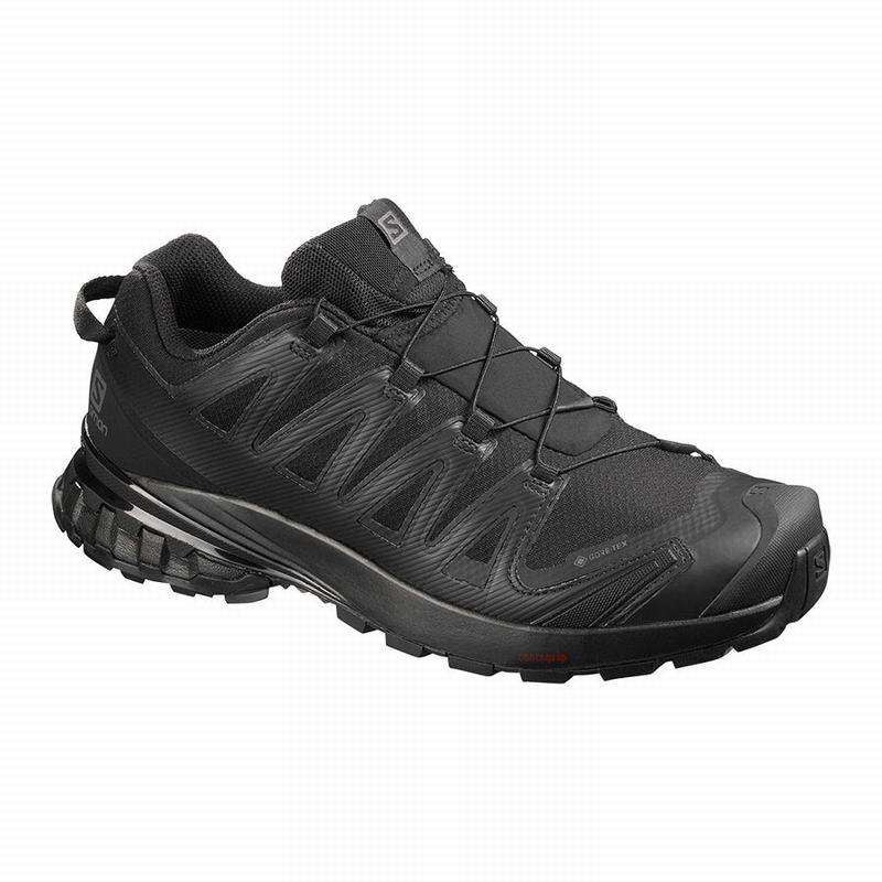 Buty Trekkingowe Męskie Salomon XA PRO 3D V8 GORE-TEX - Czarne - Polska (145-CFWLQB)